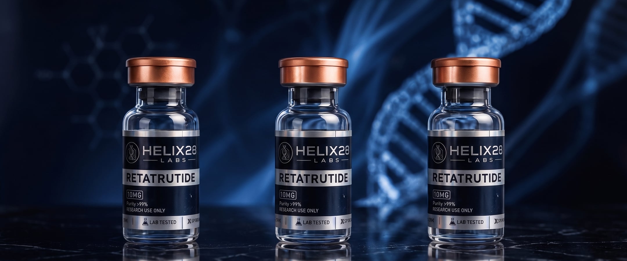 Helix28 Labs research compound packaging